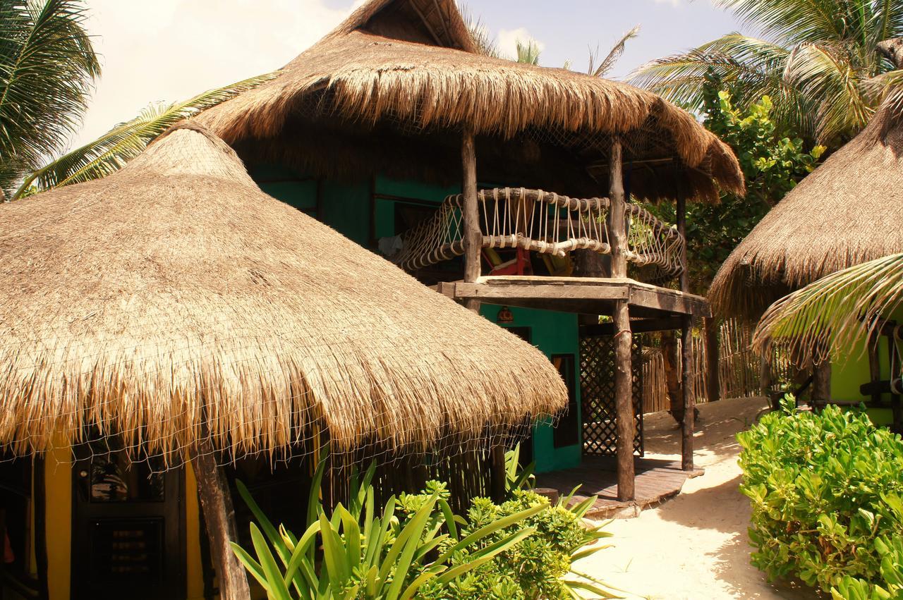 Cabanas La Luna Hotel Tulum Exterior foto